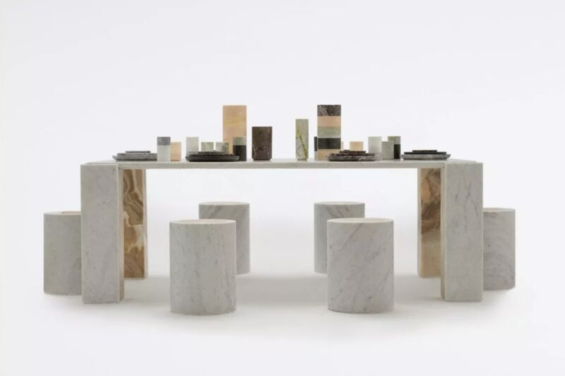 SUNNEI x Bloc Studios Transform Marble Tableware